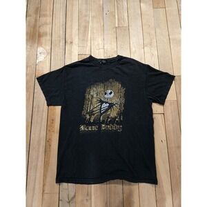 VTG Men's 90s Disney Tim Burton‎ Nightmare Before Christmas Bone Daddy Shirt Med